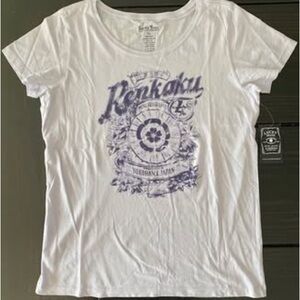Women's LUCKY BRAND Light Purple Graphic T-Shirt - Size X-Large - NEW!